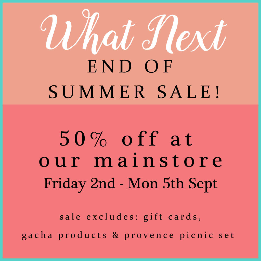 50 off sale at What Next What Next