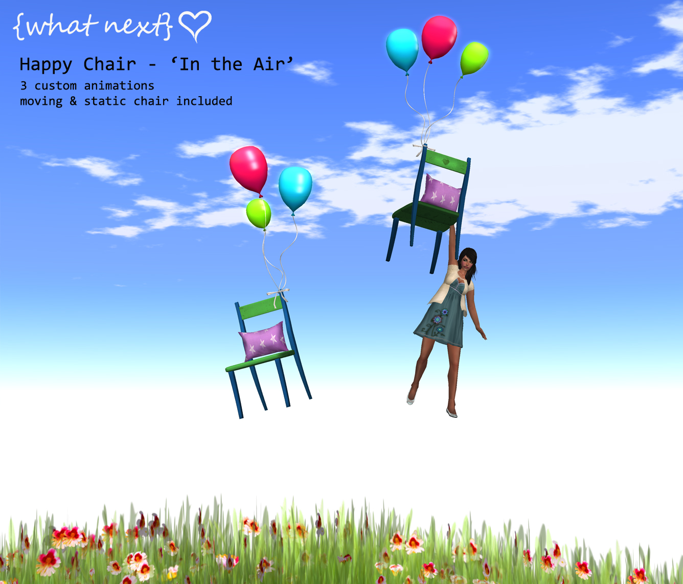 Happy Chair (in the air) – Zombie Popcorn Hunt