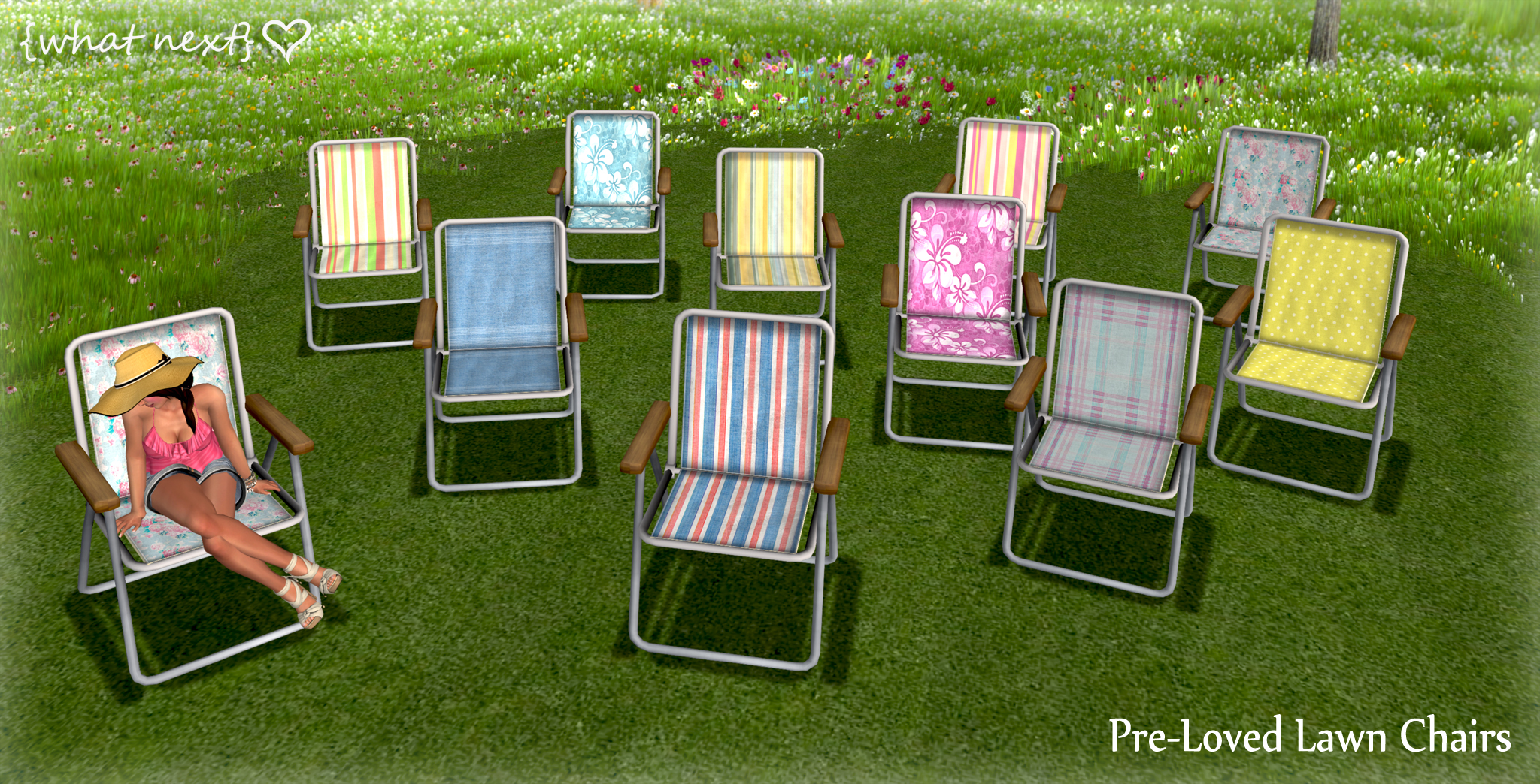 Pre-Loved Lawn Chairs for Super Bargain Saturday
