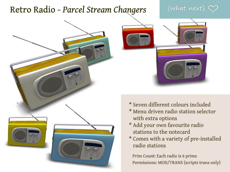 New Retro Radios at {what next}