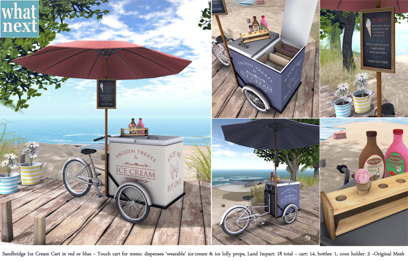 The Garden – Sandbridge Ice-Cream Carts
