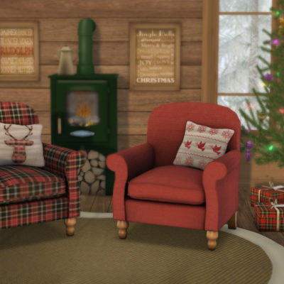 Winter Cubby Armchairs for the Four Walls Hunt