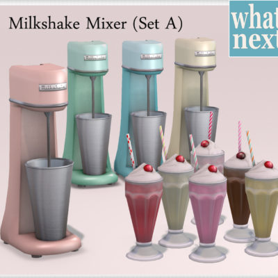 Updated Milkshake Mixers!