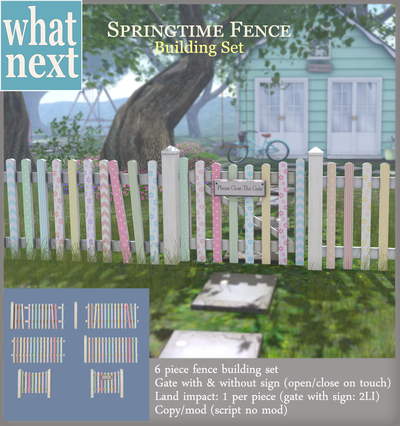 New Fence Building Sets