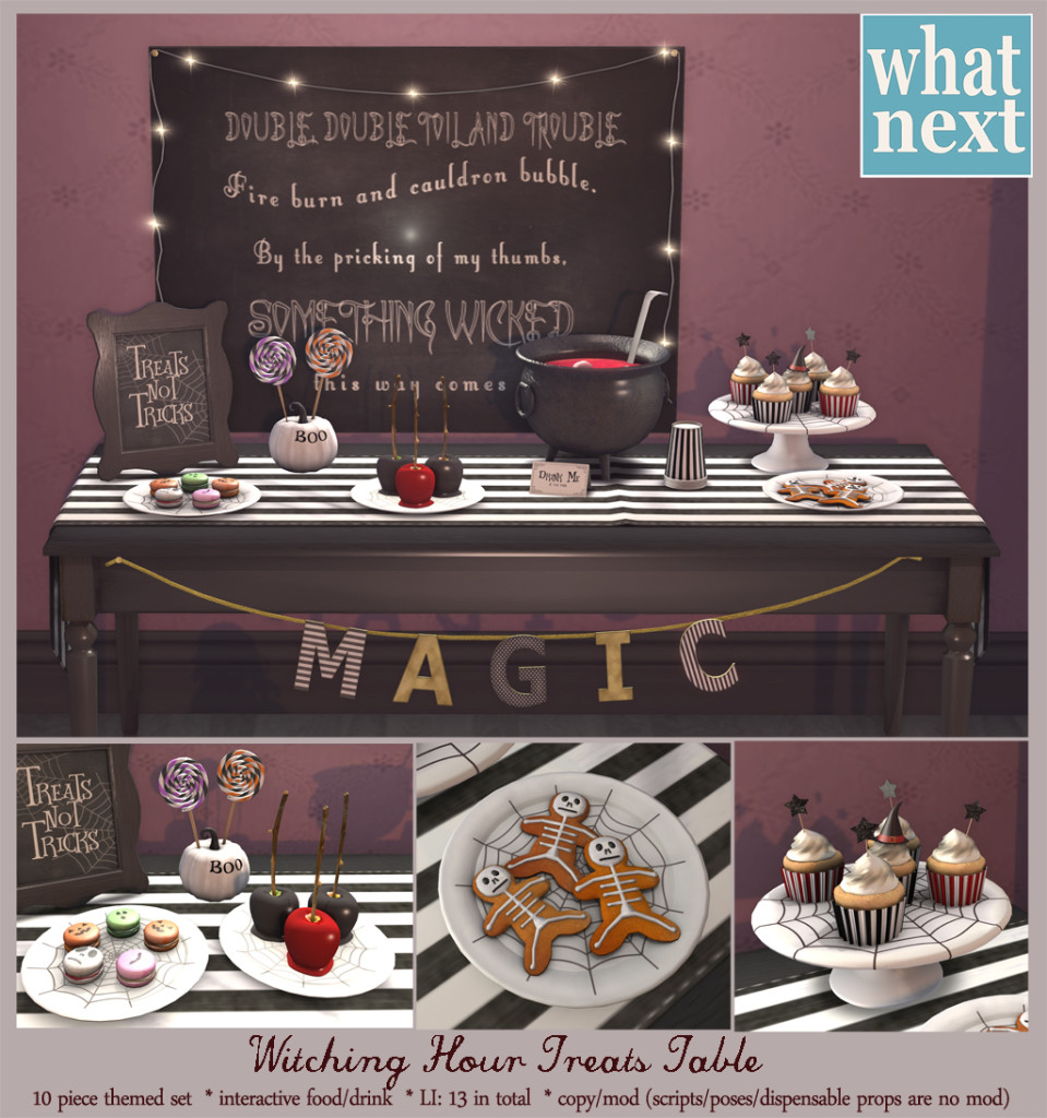 {what next} Witching Hour Treats Table Promo_1024