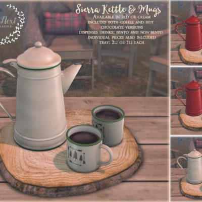 Sierra Kettle & Mugs for Fifty Linden Friday