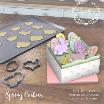 Spring Cookie VIP Group Gift & Marketplace Update