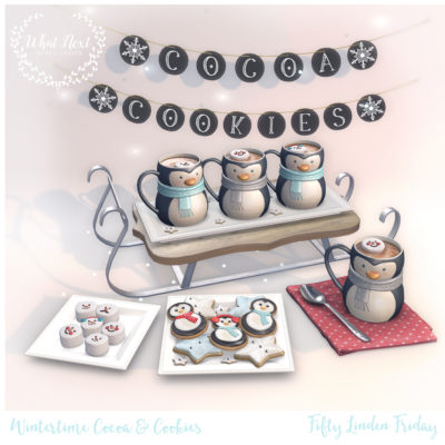 Wintertime Cocoa & Cookies for Fifty Linden Friday