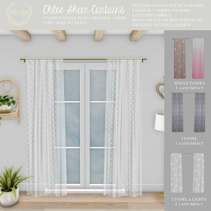 New curtains for Fifty Linden Friday! - What Next