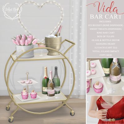 Vida Bar Cart @ Cupid Inc