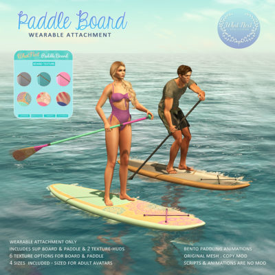 Wearable Paddle Boards & Mango Ice-Pops for FLF