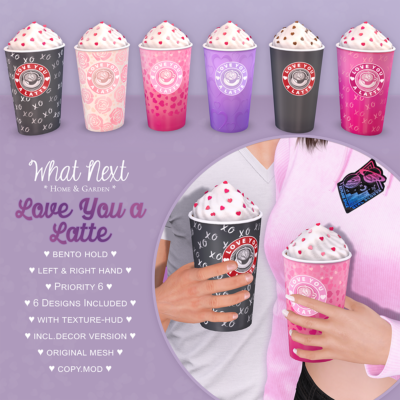 Love You A Latte Gift at Valentine Shop & Hop