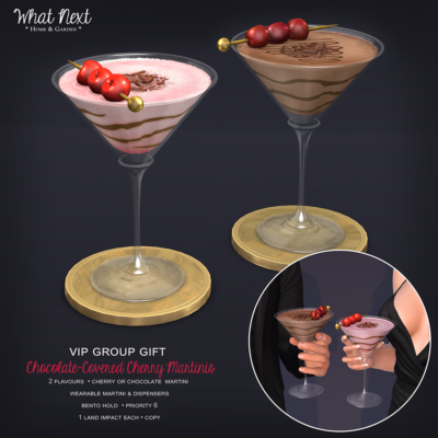New Chocolate Covered Cherry Martini – VIP Group Gift