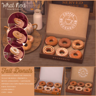 Fall Donuts for Fifty Linden Friday