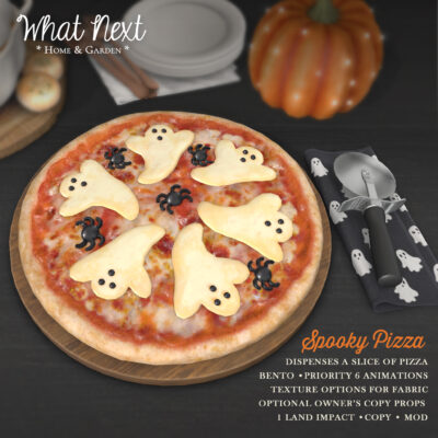 Spooky Pizza for FLF-O-Ween!