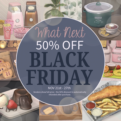 Black Friday: 50% OFF Sale!
