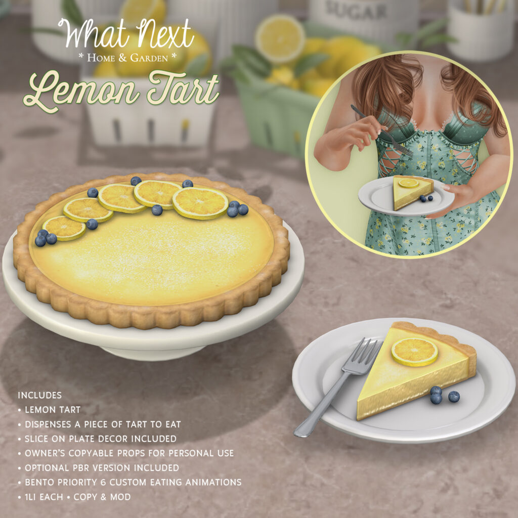 Lemon Tart for FLF